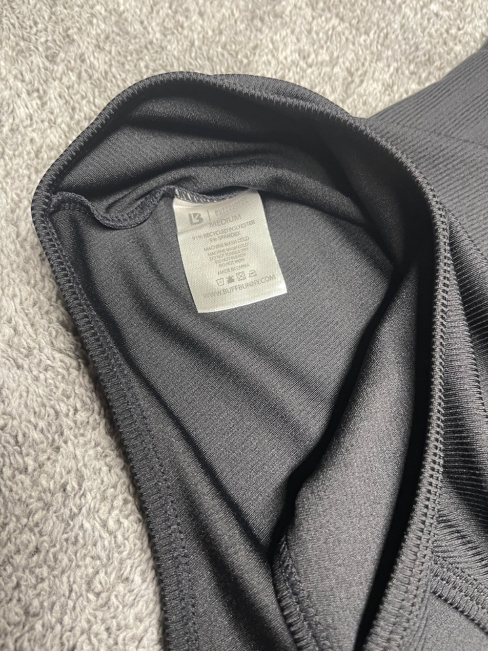 BuffBunny Black Sleeveless Turtleneck Bodysuit - Picture 5 of 10